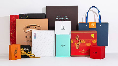 Persoonlijk geschenken en verpakkingen afdrukken