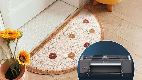 Baosiwei cirkel mat print ontwerp