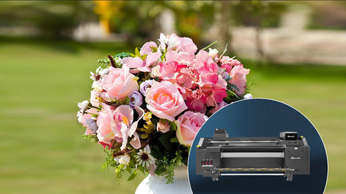 Baosiwei kunstmatige bloemen print oplossing_digitaal printen_UV printer